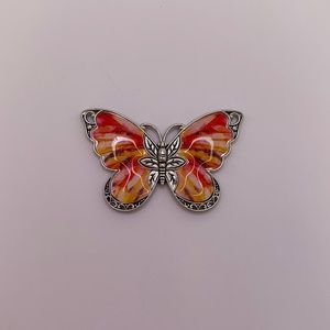 Butterfly Enamel Charm/ pendant - brand new